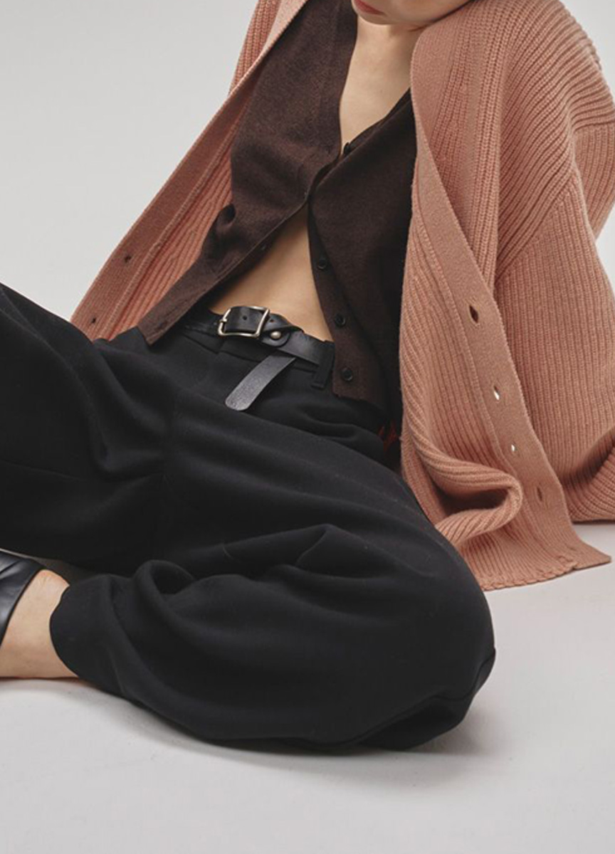 兩件式針織上衣